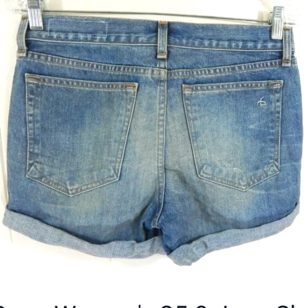 Rag & Bone Surfer Repair Boyfriend Shorts